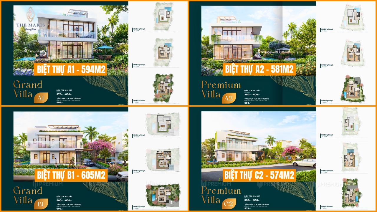 Thiết kế biệt thự The Maris Vũng Tàu